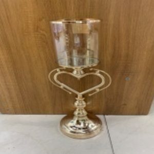 ADORNO DE VIDRIO TIPO COPA 10*43CM